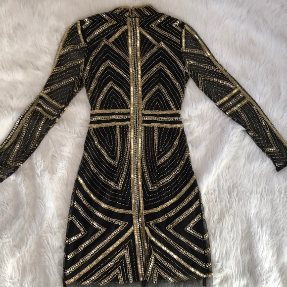 Gianni Bini Dresses & Skirts - NWT! Gold beaded Gianni Bini dress